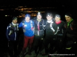 Mochila ultra trail: Entreno invernal nocturno con Bandoleros por Senda Herreros.