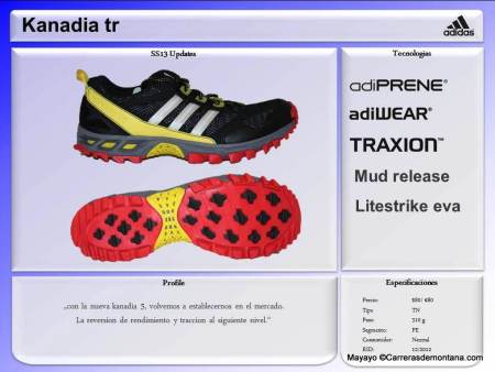 zapatillas trail adidas kanadia 5 80€ 305gr. fotos mayayo (20)
