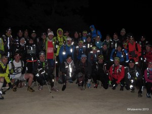 Entrenamiento trail GTP13 La Barranca: Salida nocturna invernal a Maliciosa. 