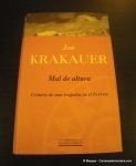 Libros de montaña: Mal de Altura por Jon Krakauer